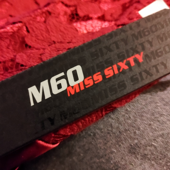 M60 Miss Sixty Ruby /wine  cocktail dress. - Picture 5 of 5